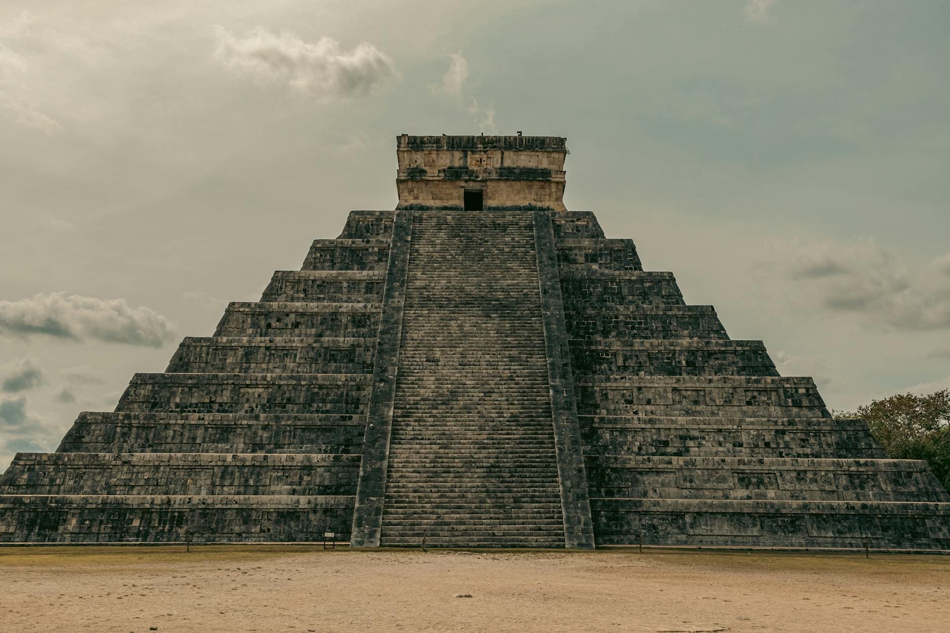 an ancient pyramid in mexico